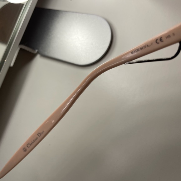 Christian Dior Technologic Sunglasses New Ruthenium Light Pink Dark Blue 1URA9 - Picture 3 of 6